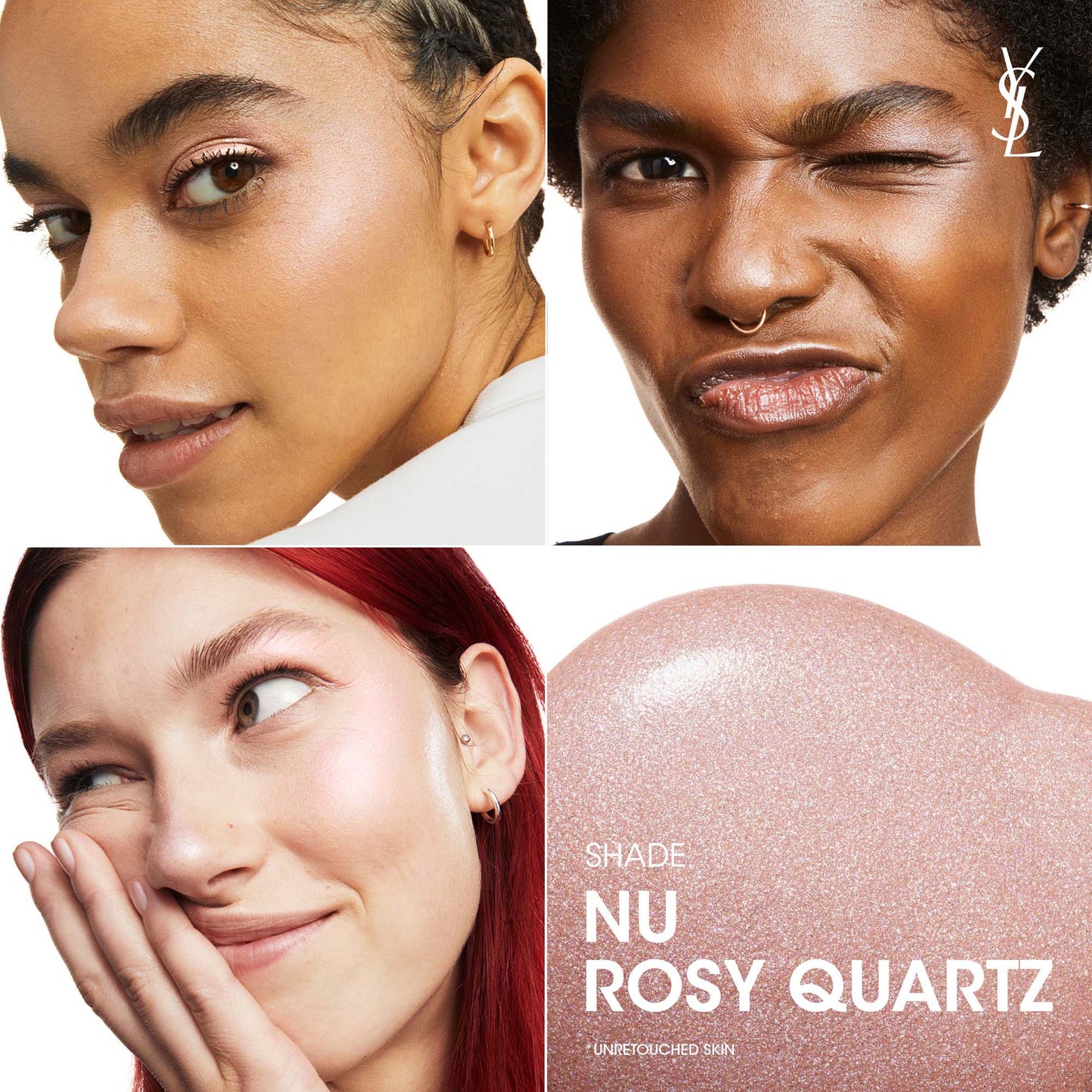 Yves Saint Laurent NU Halo Tint Highlighter | Nu Rosy Quartz