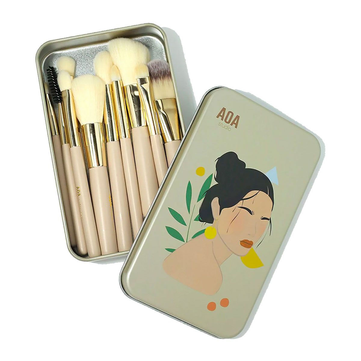 AOA Petite Brush Set + Keepsake Tin