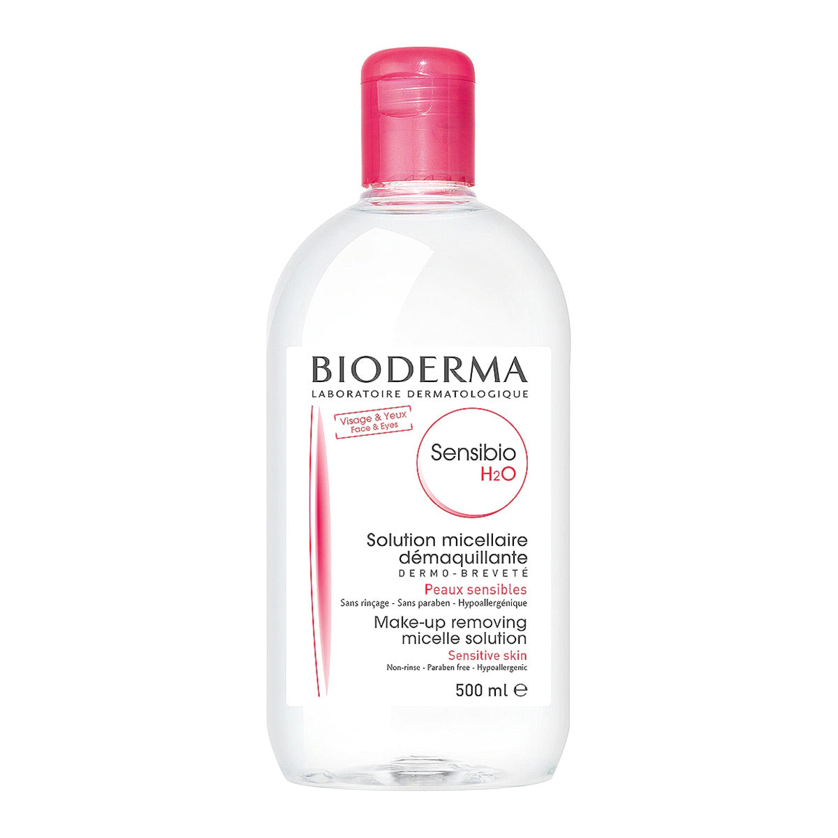 Bioderma Sensibio H2O Sensitive Skin Micellar Water 500 ml