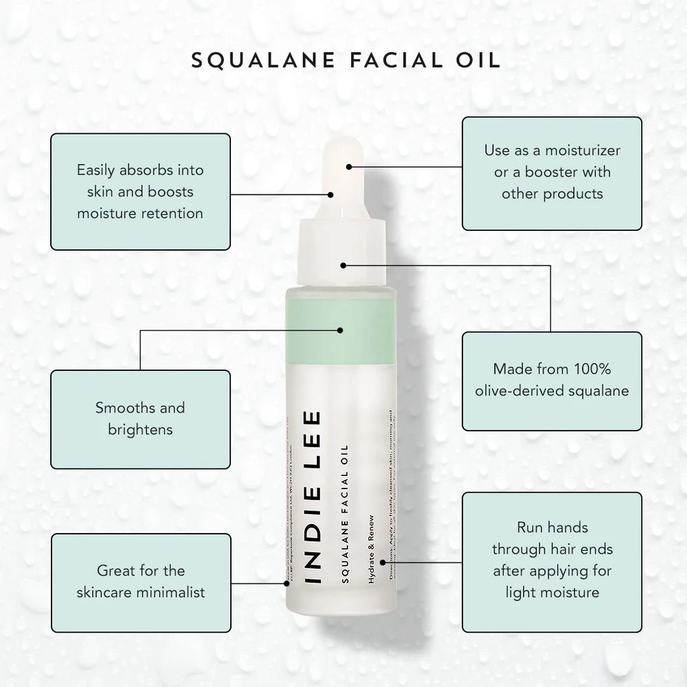 Indie Lee 100% Squalane Facial Oil 30 ml