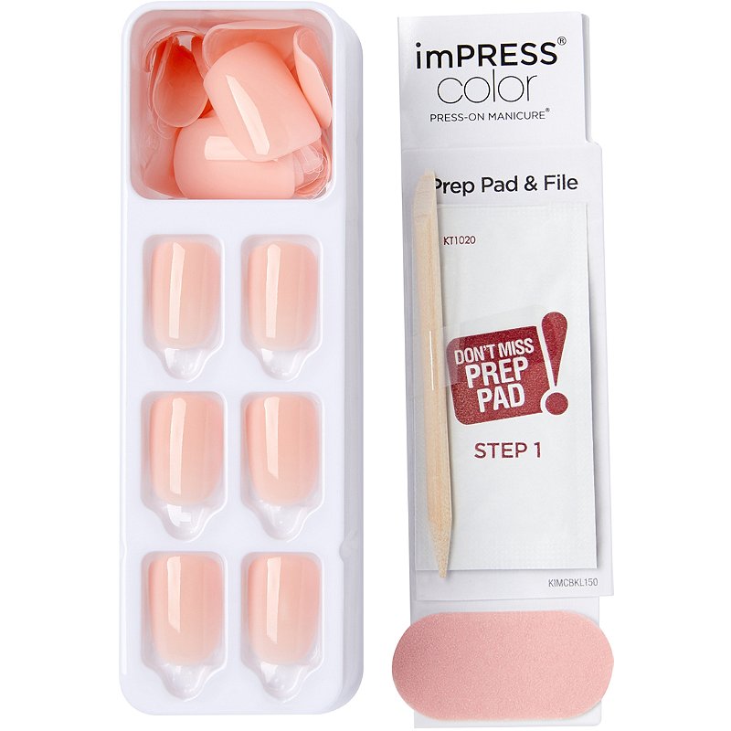 Kiss imPRESS Color x OPI Press-On Manicure | Bubble Bath