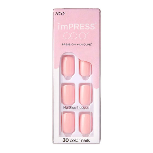 Kiss imPRESS Color Press-On Manicure | Pick Me Pink