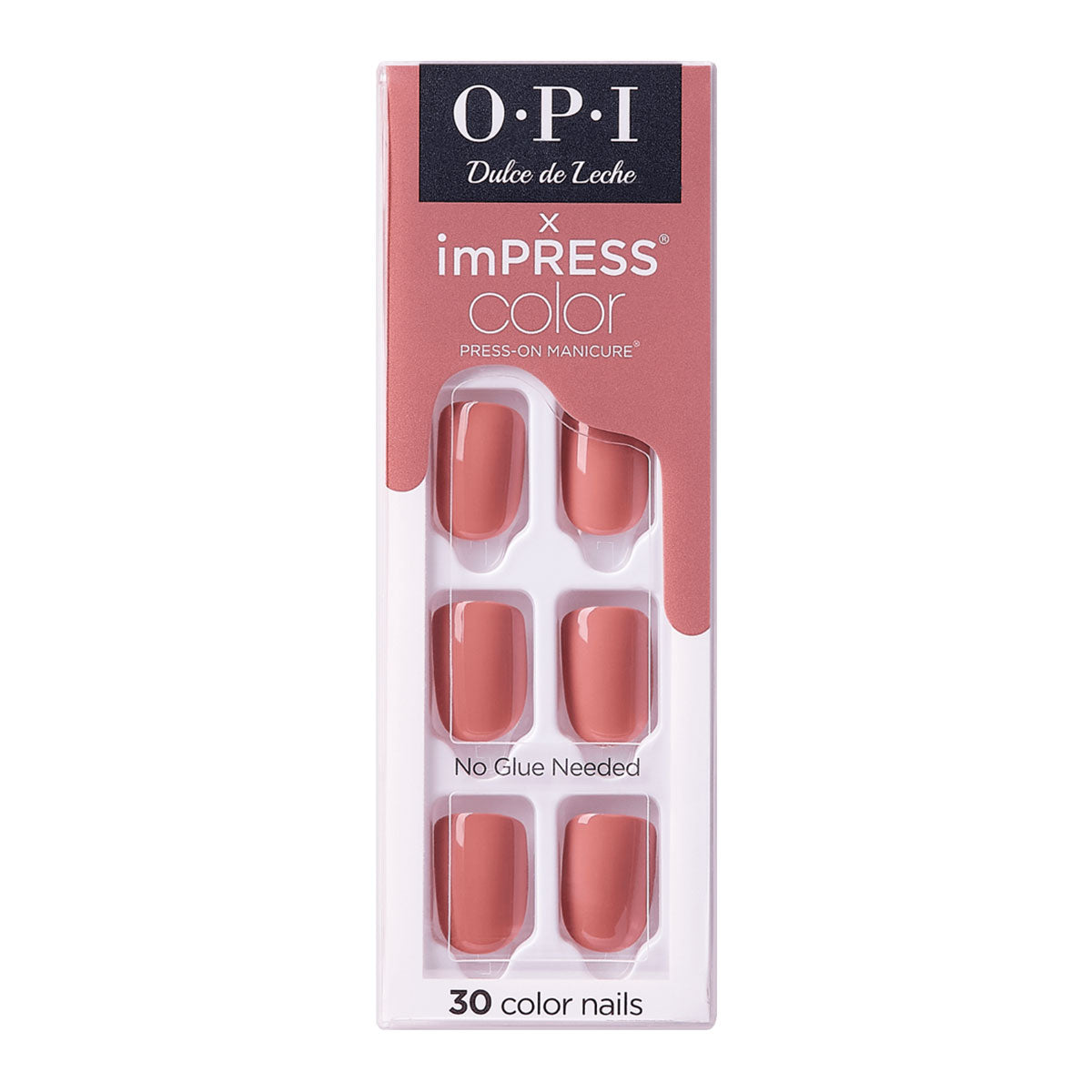 Kiss imPRESS Color x OPI Press-On Manicure | Dulce de Leche
