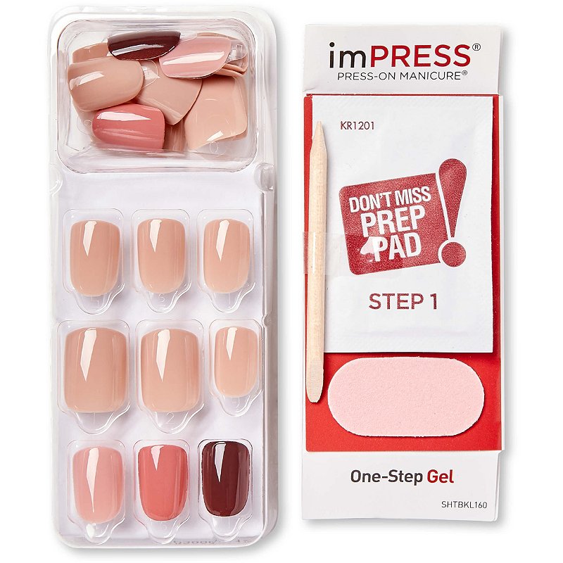 Kiss imPRESS Press-On Manicure | Before Sunset