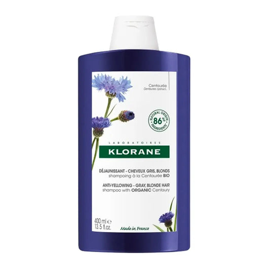 Klorane Anti-Yellowing Shampoo with Centaury 400 ml