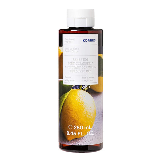Korres Basil Lemon Renewing Body Cleanser 250 ml
