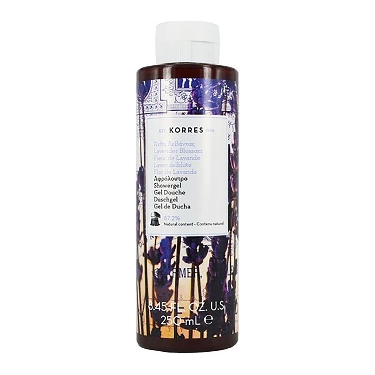 Korres Lavender Blossom Shower Gel 250 ml Cosmetics Paragon