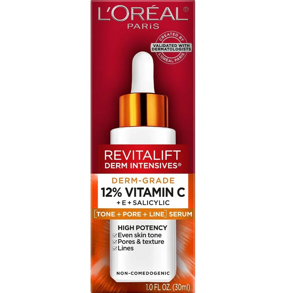 L'Oréal 12% Pure Vitamin C + E + Salicylic Acid Serum 30 ml