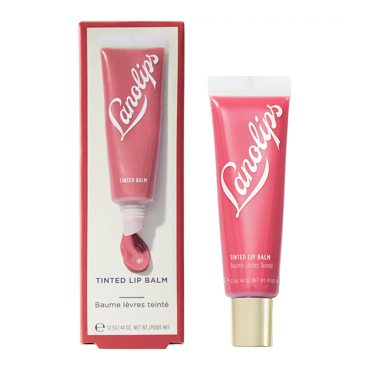 Lanolips Tinted Lip Balm | Rhubarb