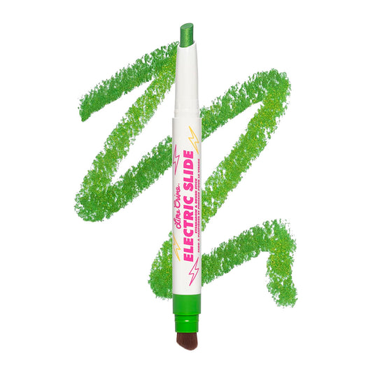 Lime Crime Electric Slide Eyeshadow & Brush Stick | Let's Bounce