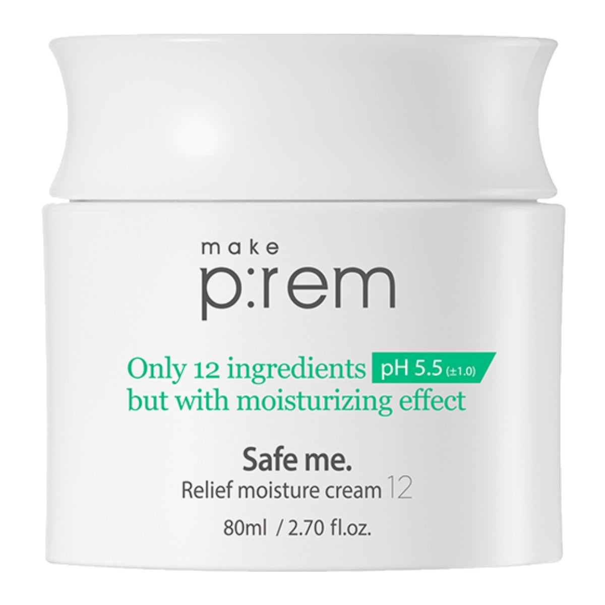 Make P:Rem Safe Me Relief Moisture Cream 12 | 80 ml
