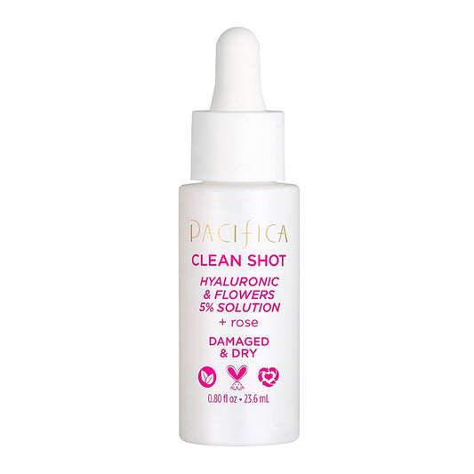 Pacifica Clean Shot Hyaluronic & Flowers 5% Solution + Rose 23.6 ml