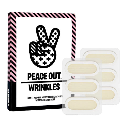 Peace Out Microneedling Anti-Wrinkle Retinol Patches | 6 Parches
