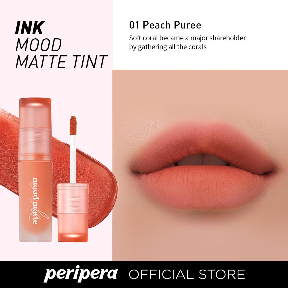Peripera Ink Mood Matte Tint | 01 Peach Puree