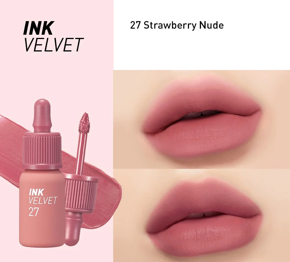 Peripera Ink Velvet Nude | 27 Strawberry Nude