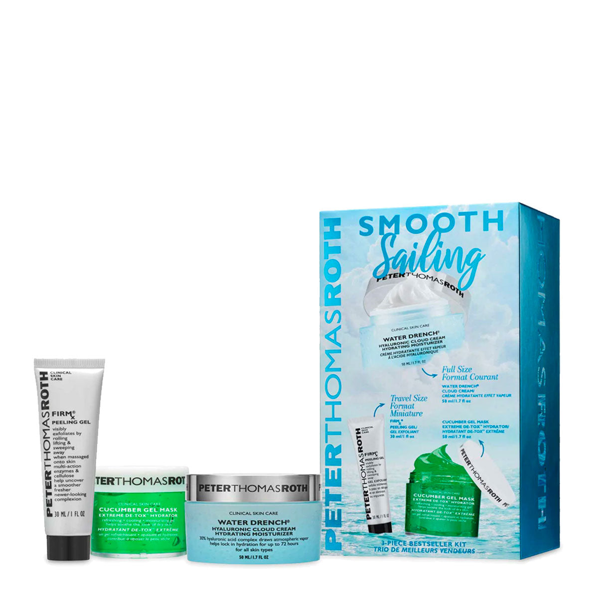 Peter Thomas Roth Smooth Sailing 3-Piece Best Seller Kit