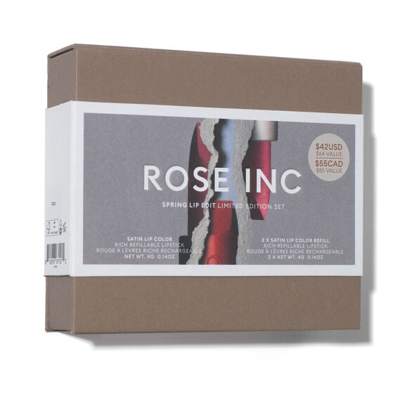 ROSE INC Spring Lip Edit Limited Edition Set