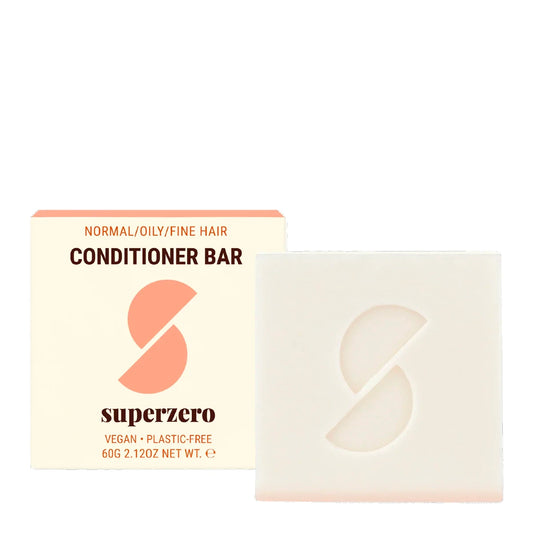 Superzero Conditioner Bar for Normal / Oily / Fine Hair 60 g