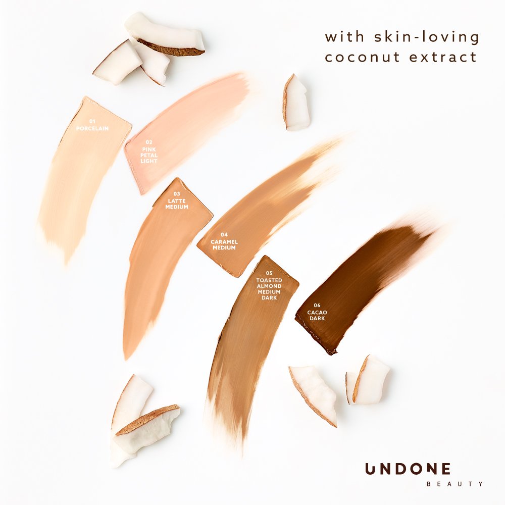Undone Beauty Conceal To Reveal Palette 3-in-1 Coverage Cream